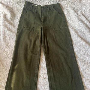 Universal Thread Wide Olive Women's Pants